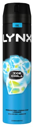 Lynx Ice Chill, Aerosol Body Spray For Men (250ml)