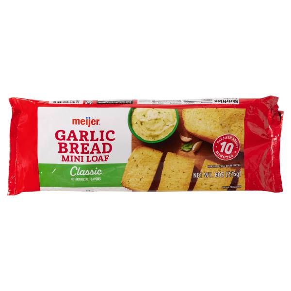 Meijer Classic Garlic Mini Loaf (8 oz)