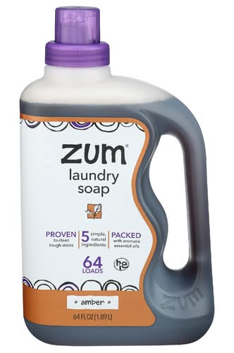 Zum Clean Amber Laundry Soap