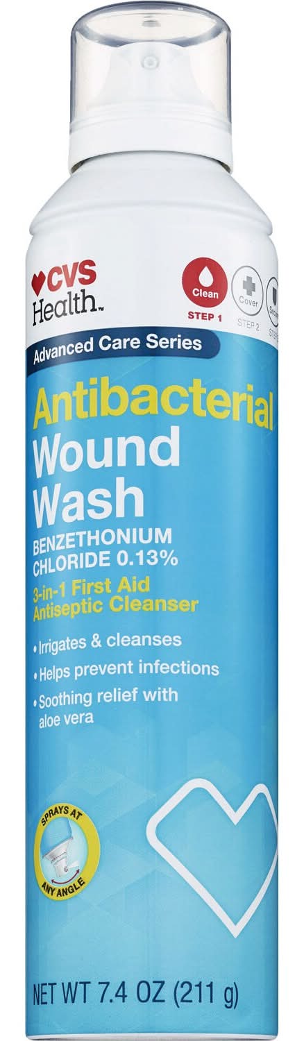 CVS Health Antibacterial Wound Wash (7.4 oz)