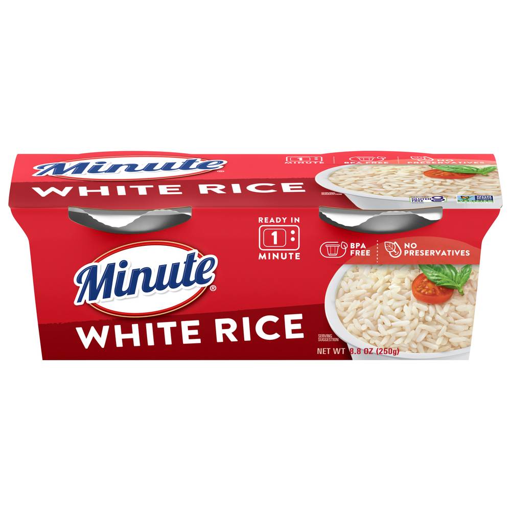 Minute Ready To Serve White Rice Cups