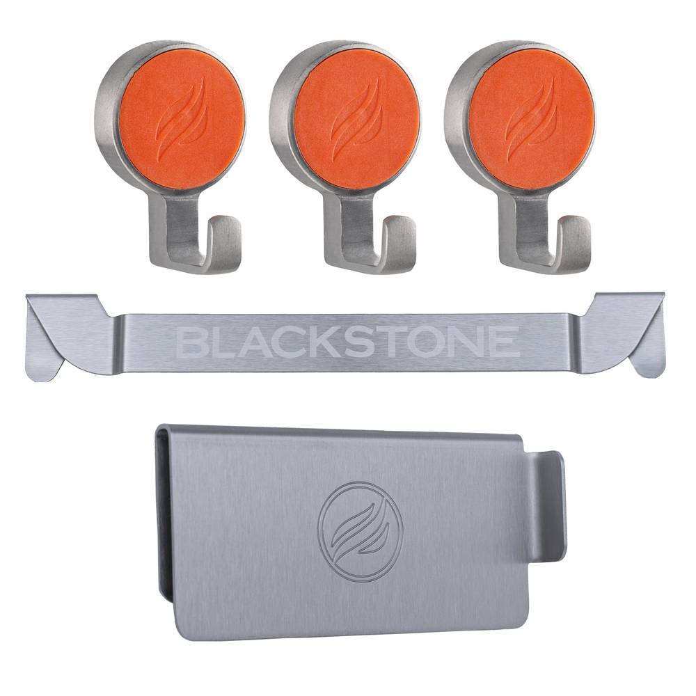 Blackstone Magnetic Hooks and Grease Gate Combo 5 -Piece Stainless steel Tool set | 5706