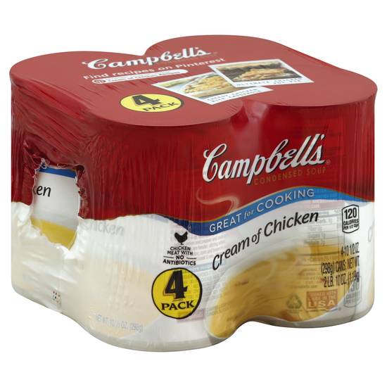 Campbell's Cream Of Chicken (4 x 10.5 oz)