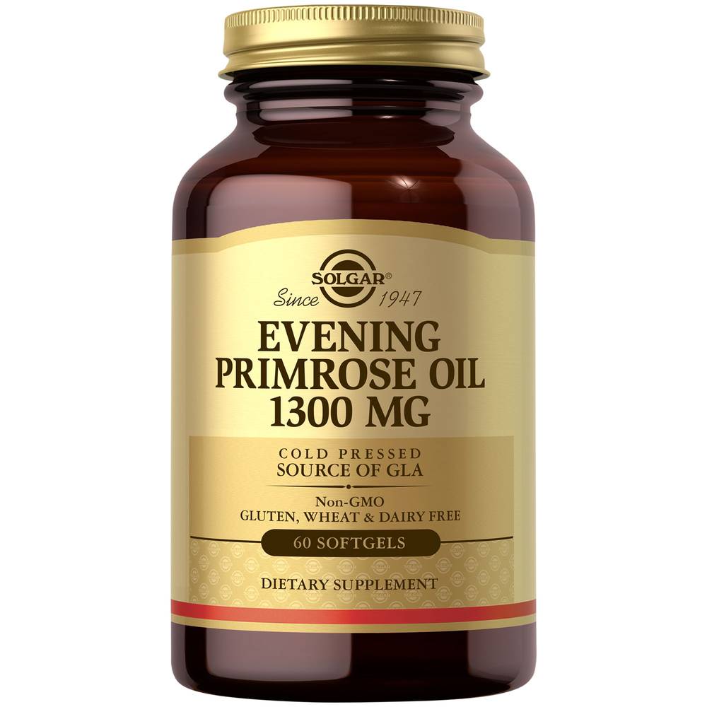 Solgar Evening Primrose Oil Dietary Supplement Softgels (60 ct)