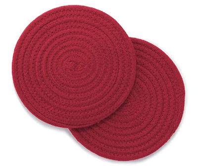 Real Living Trivet, Red (2 ct)