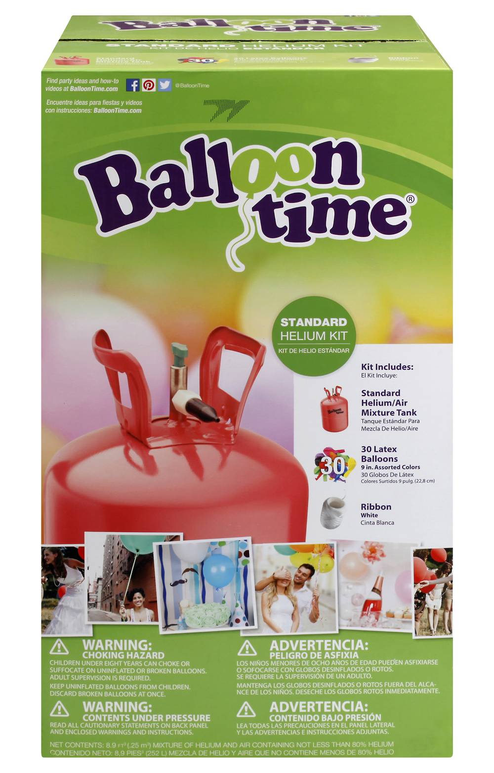 Balloon Time Standard Helium Kit