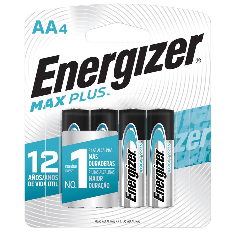 PILA ENERGIZER MAX PLUS AA 4PZ