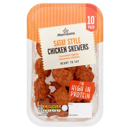 Morrisons Satay Style Chicken Skewers (100g)