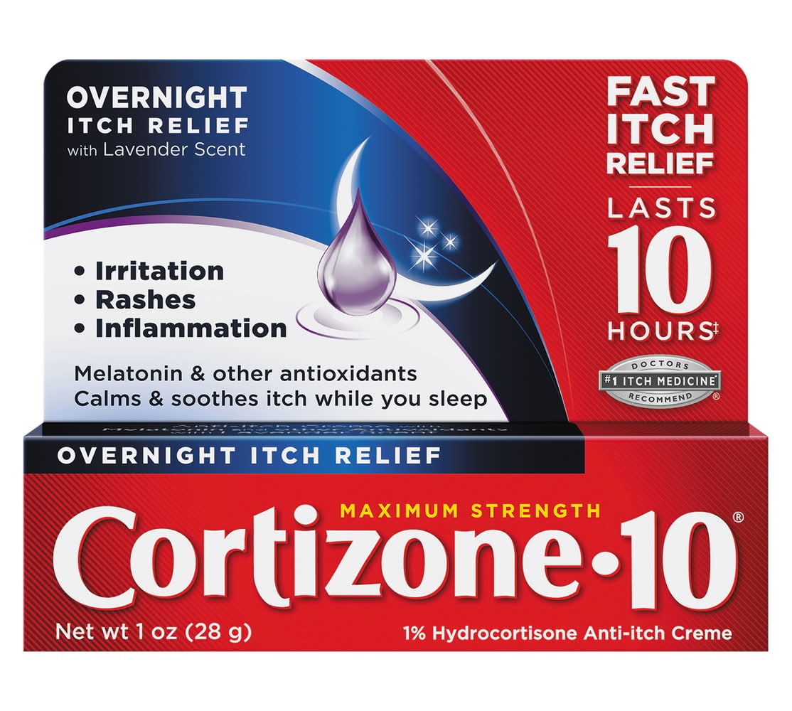 Cortizone-10 Overnight Itch Relief, Lavender (1 oz)
