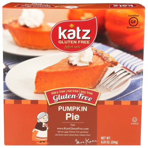 Katz Gluten Free Pumpkin Pie