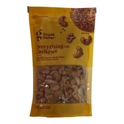 Everything Seasoned Cashews - 7.5oz - Good & Gather™