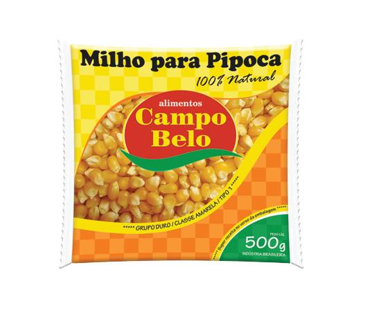 Campo belo milho para pipoca (500g)