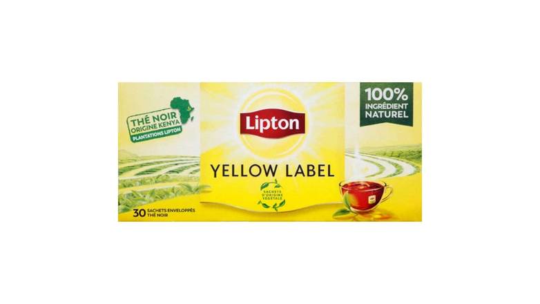 Lipton Yellow Label Kenya La boîte de 30 sachets
