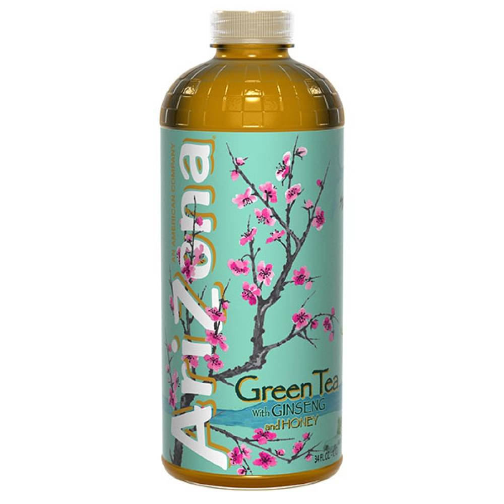 AriZona Ginseng and Honey Green Tea (34 fl oz)