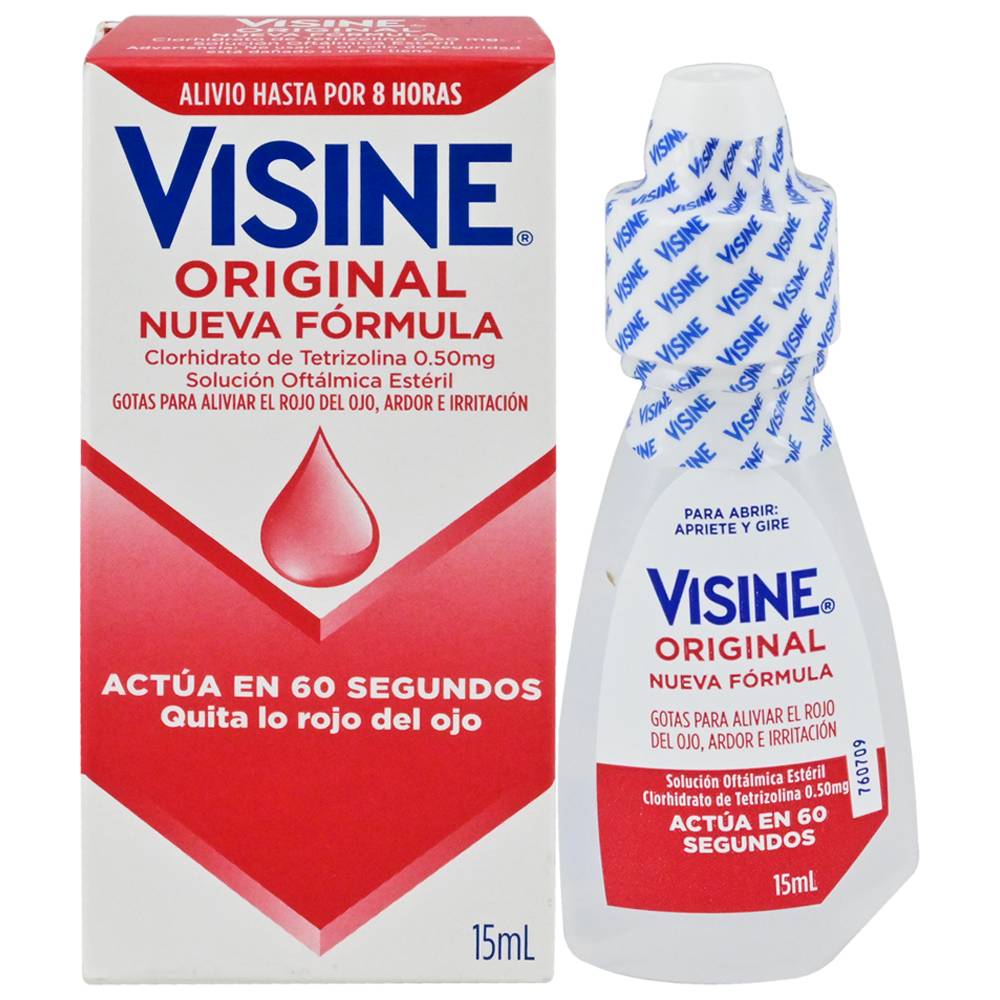 Visine SOL OFT ORIGINAL FCO*15ML