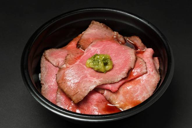 【お得】黒毛和牛A5切り落としまかないローストビーフ丼 Kuroge Wagyu A5 Roast Beef Bowl  Makanai