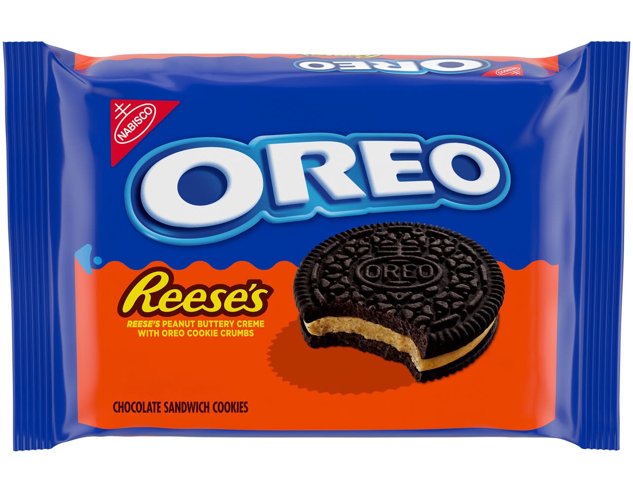 Oreo Reese's Creme Sandwich Cookies, Chocolate-Peanut Butter (12.35 oz)