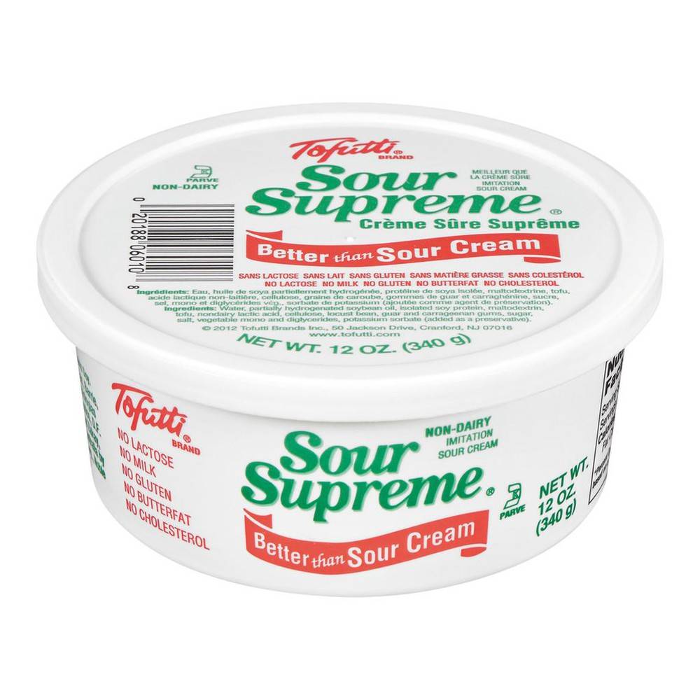 Tofutti Sour Supreme Better Than Sour Cream Delivery Near Me Order