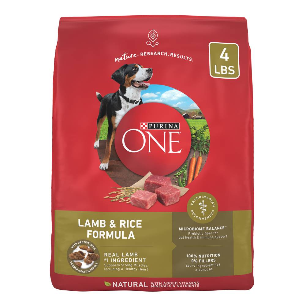 Purina Natural One Dry Dog Food (lamb-rice )