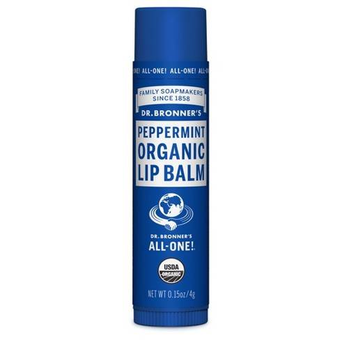 Dr. Bronner's Peppermint Organic Lip Balm (4 g)