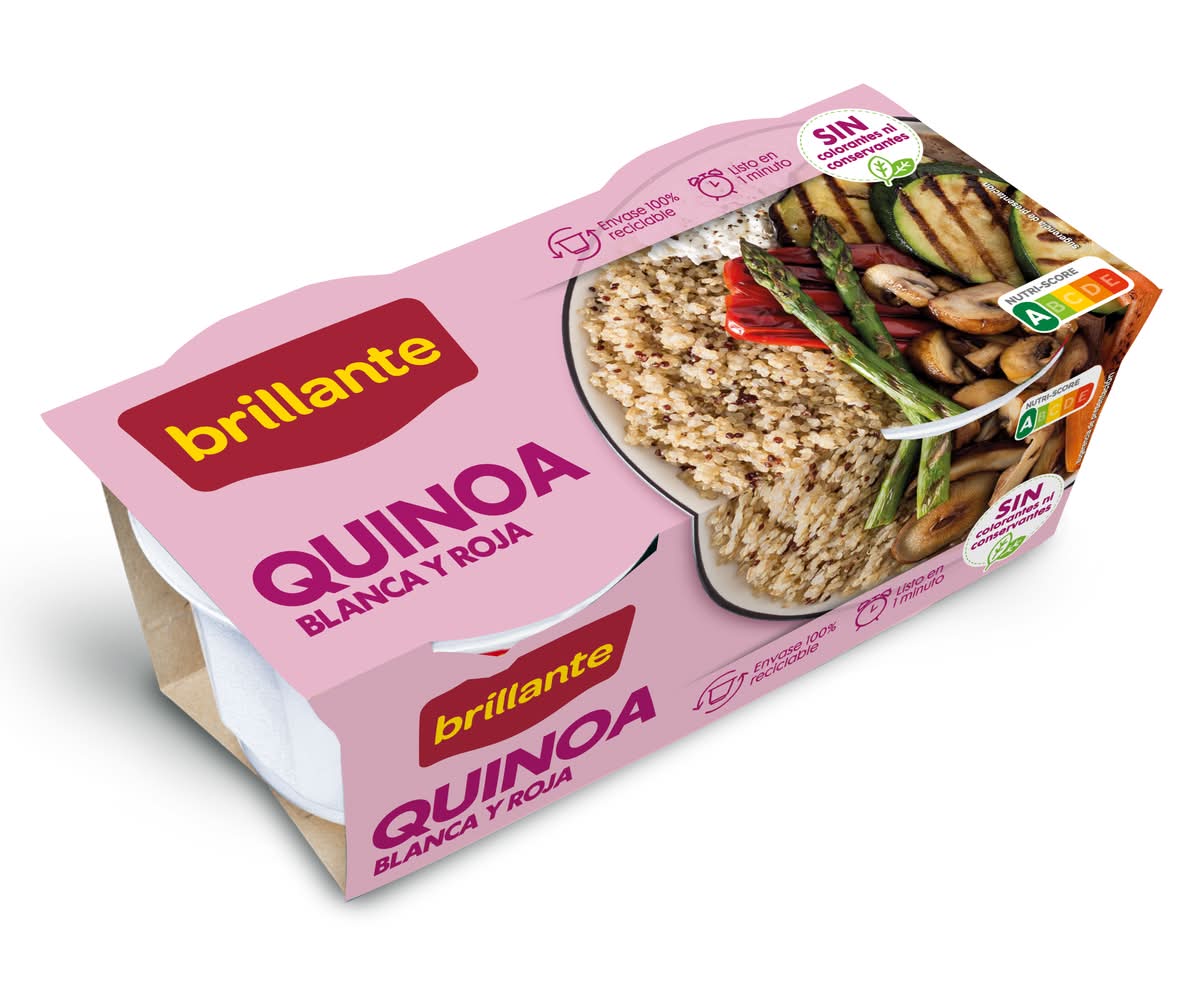 Quinoa blanca y roja · Brillante (250 g)
