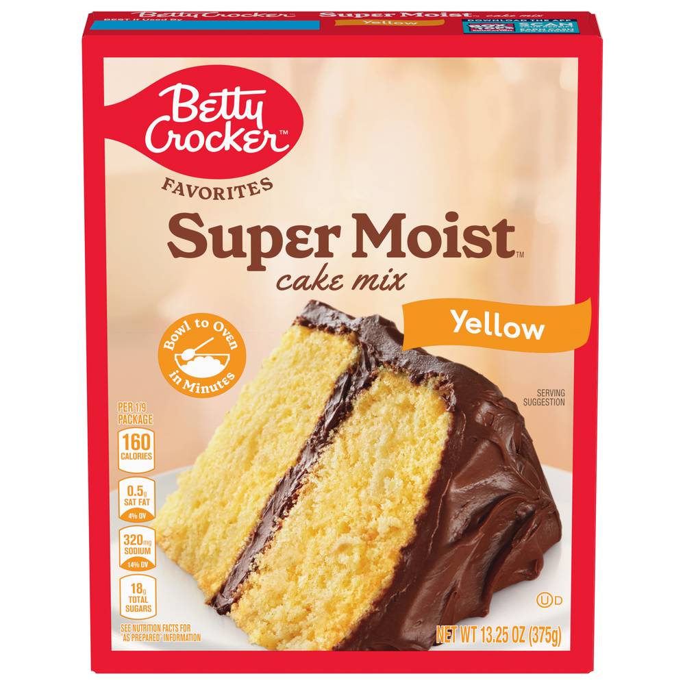 Betty Crocker Super Moist Yellow Cake Mix