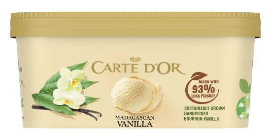 Carte D'Or Ice Cream Dessert Madagascan Vanilla (900ml)