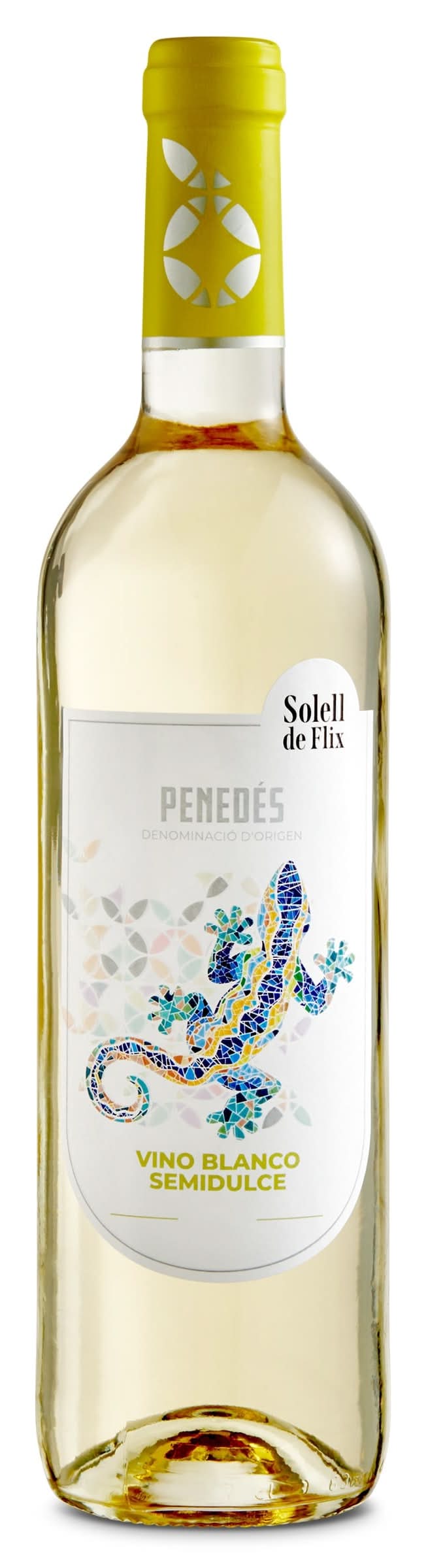 Vino Blanco Semidulce D.O. Penedés Solell De Flix Botella 75 Cl