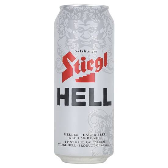 Stiegl Hell Helles Lager (4x 16.9oz bottles)