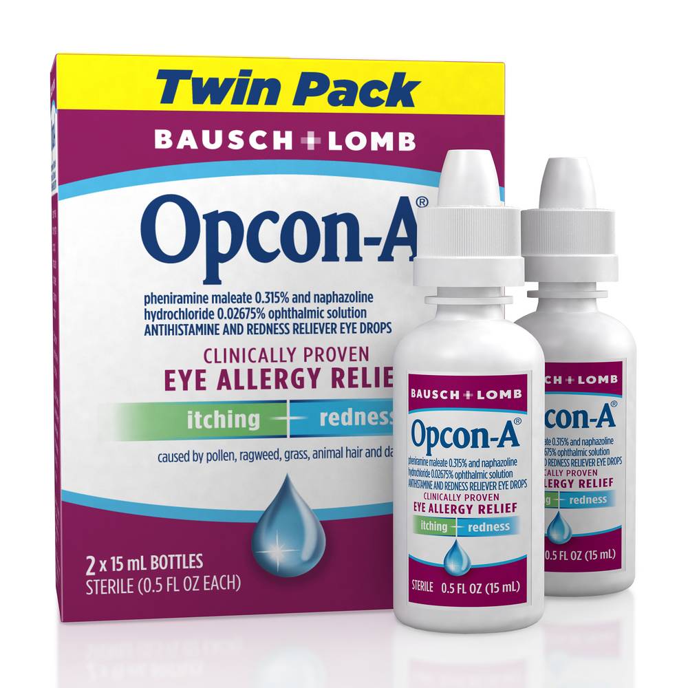Bausch + Lomb Opcon-A Eye Allergy Relief (1 fl oz)