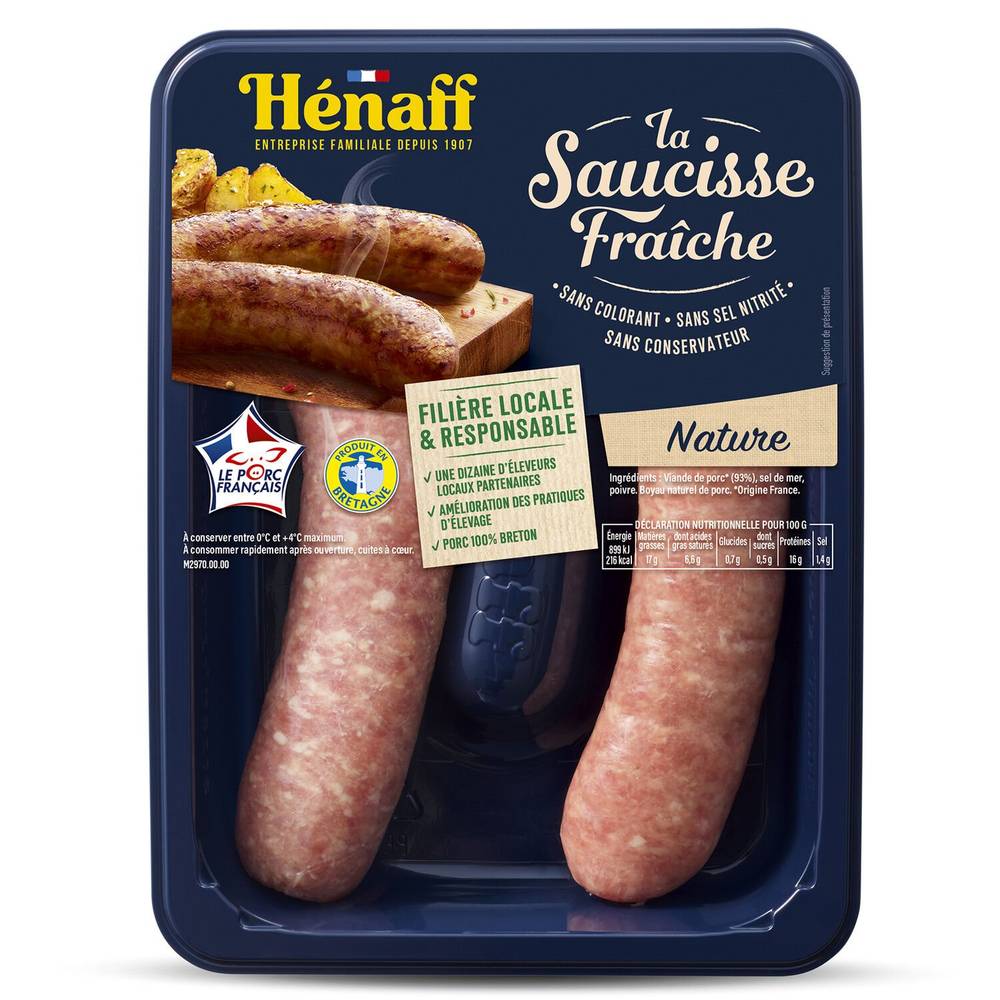 Hénaff - La saucisse nature