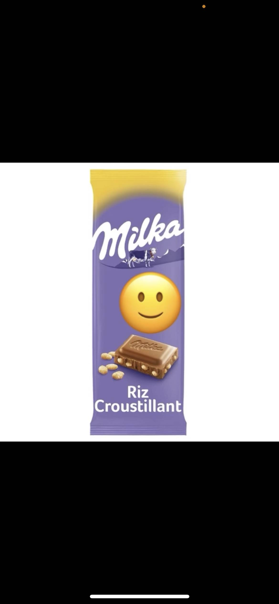 Milka Riz Croustillant