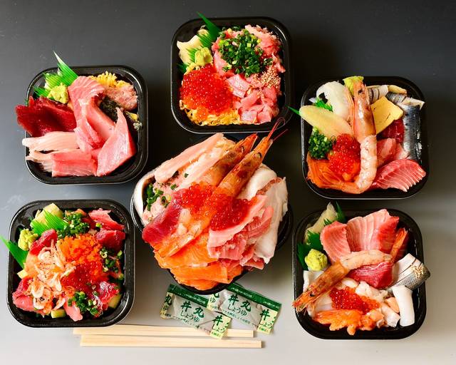 鮪丼 A superb kaisen-don in Shibuya. Step into Tsukiji Maguro