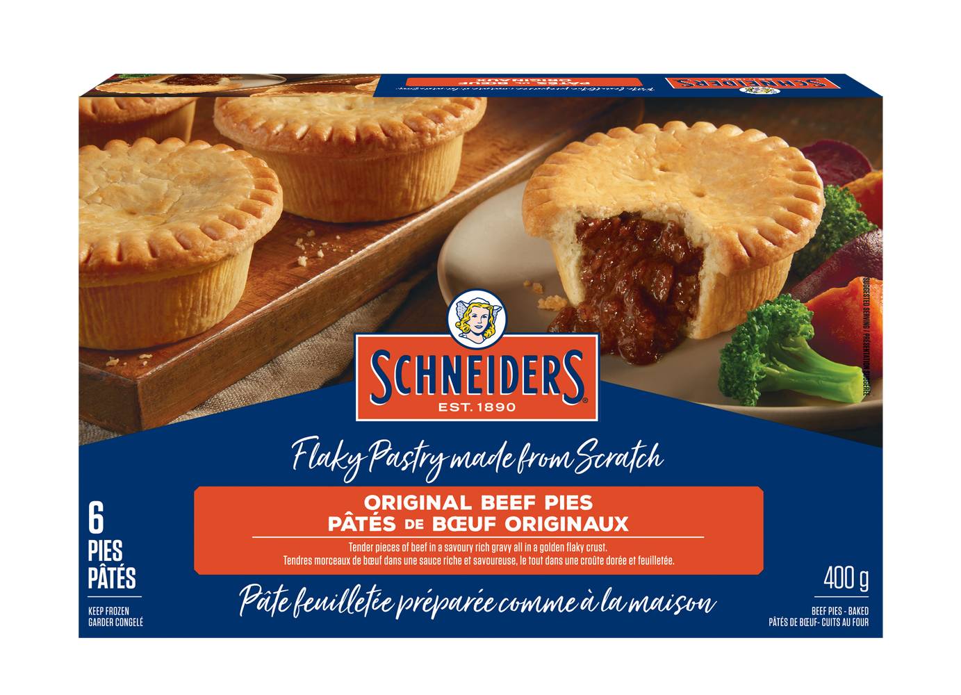 Schneiders Original Beef Pies (400 g)