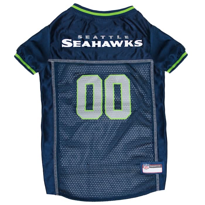 Pets First Seattle Seahawks Nfl Nfc West Mesh Jersey For Dogs, S