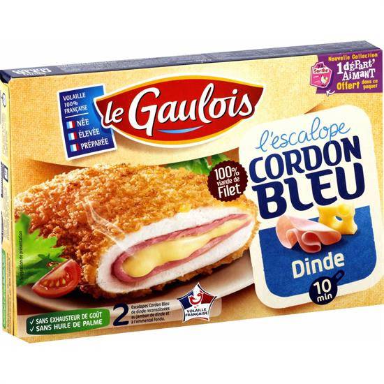 Cordon Bleu dinde LE GAULOIS - la boite de 2 - 200 g