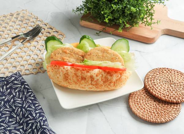 麥香雞帕瑪森潛艇堡  Fried Chicken Parmesan