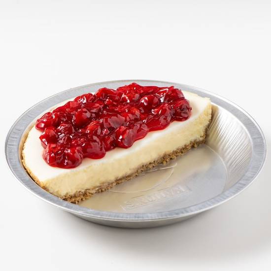 CHEESECAKE WITH CHERRY TOPPING PIE (HALF)