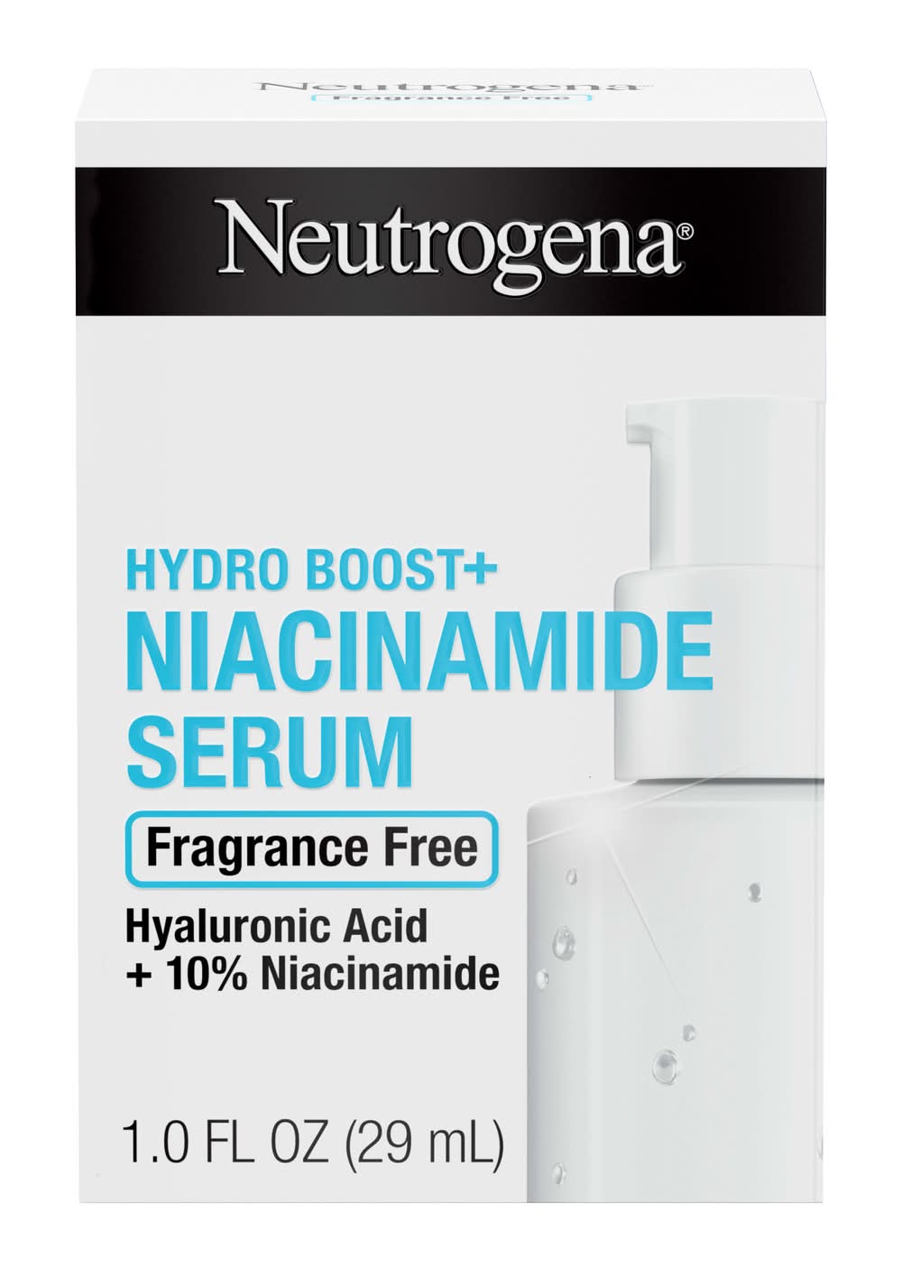 Neutrogena Hydro Boost+ Niacinamide Unscented Face Serum (1 fl oz)