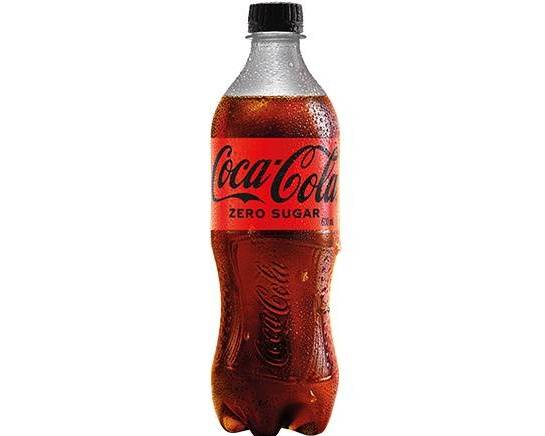 Coke Zero Sugar 600ml Bottle