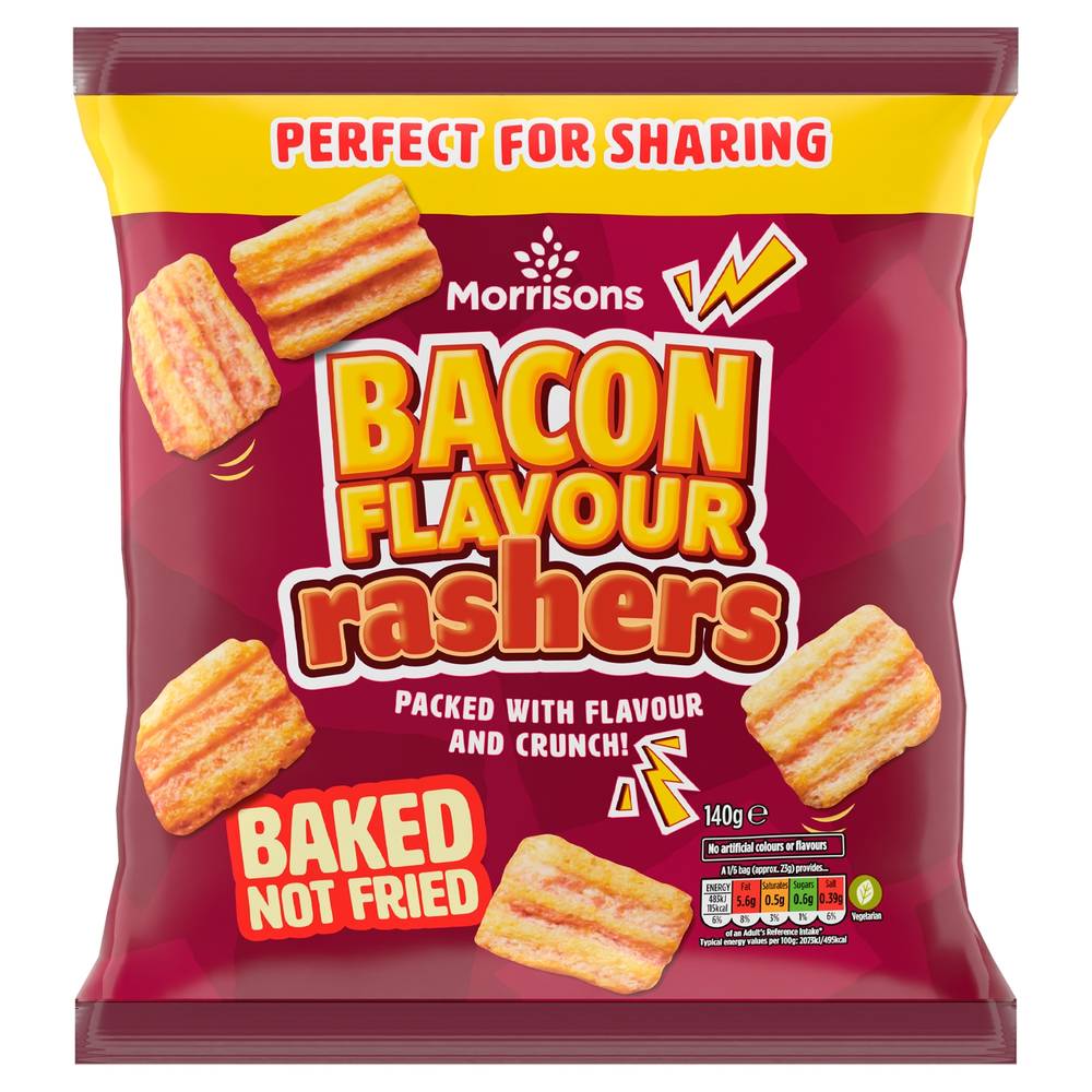 Morrisons Bacon, Rashers (140g)