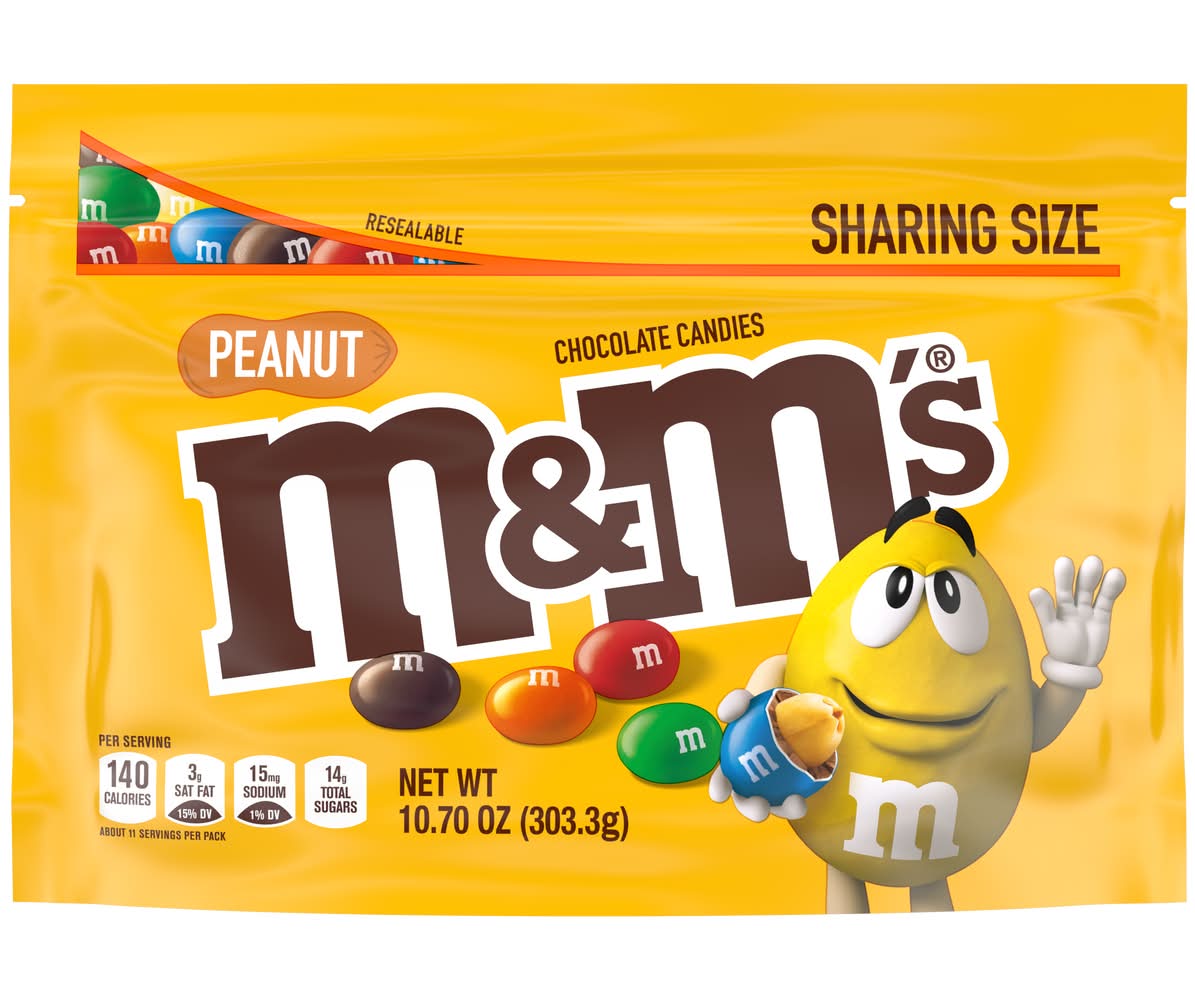 M&M's Peanut Chocolate Candies (10.7 oz)