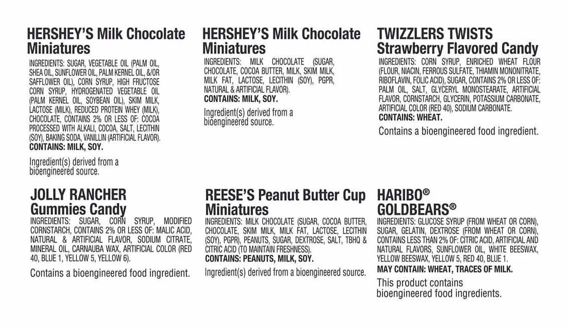 Hershey's Halloween Candy Bulk Bag, Assorted (32.91 oz, 115 ct)