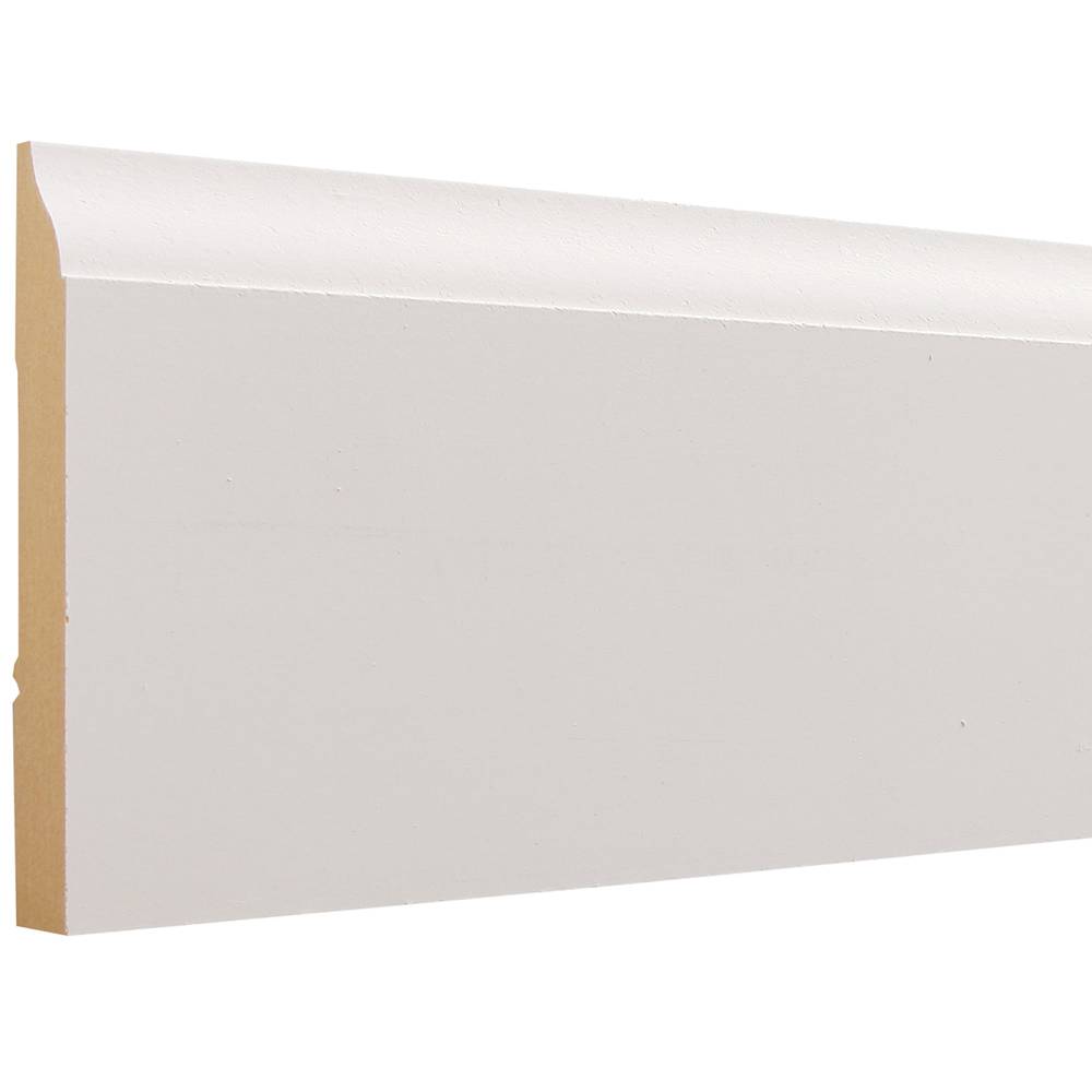 allen + roth 1/2-in x 3-1/4-in x 8-ft Colonial Painted MDF 623 Baseboard Moulding | 6238FBDWH