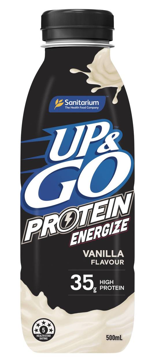 UP&GO Protein Vanilla 500mL