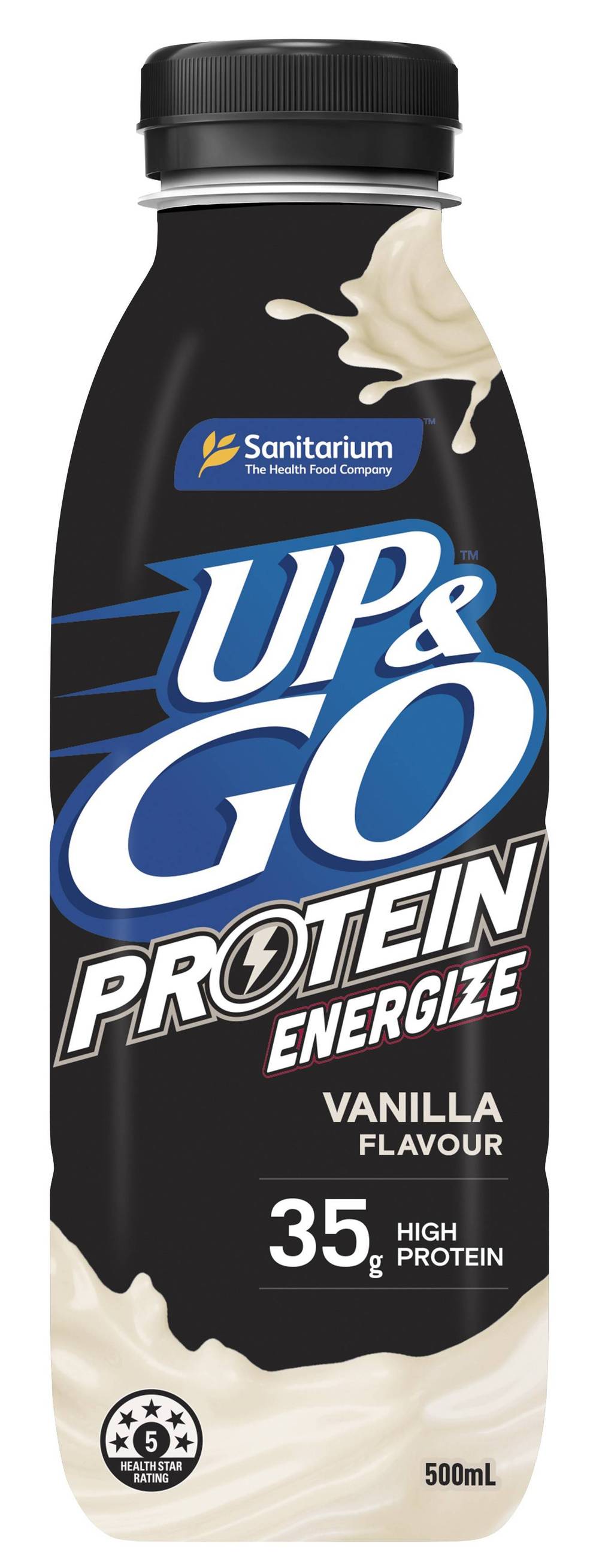 UP&GO Protein Vanilla 500mL
