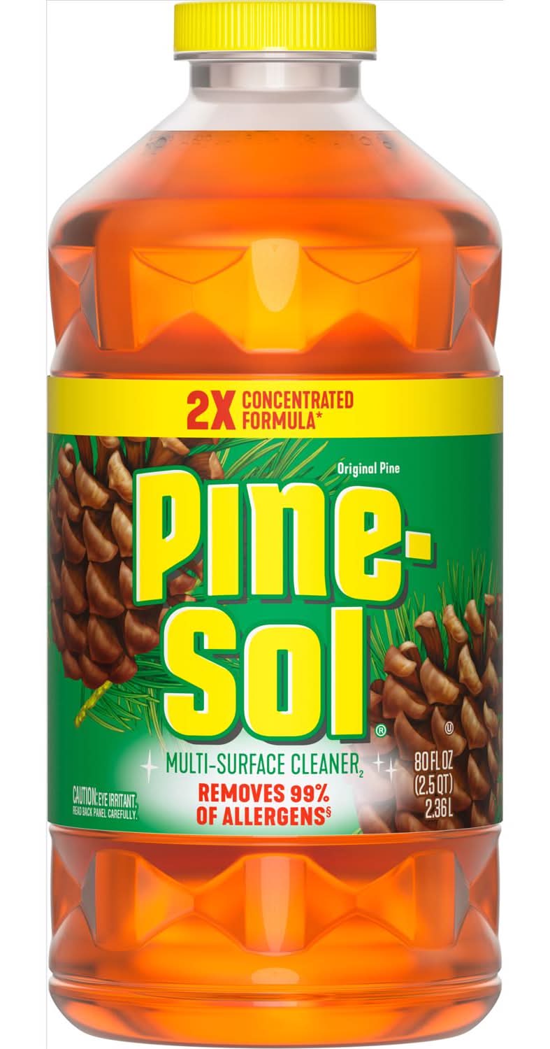 Pine-Sol Pine Scent Concentrated Multi-Surface Cleaner Liquid 80 Fl. Oz.
