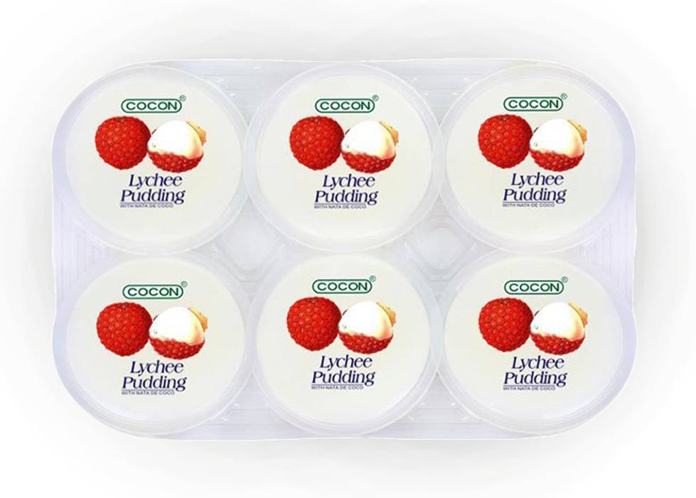 Cocon Nata De Coco Lychee Pudding (480g)