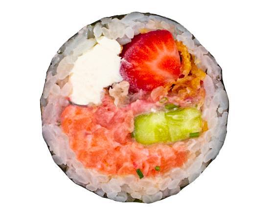 Spécialité Makis tartare | Saumon fraises - 5 mcx / Specialty Makis tartare | Strawberry salmon - 5 pcs