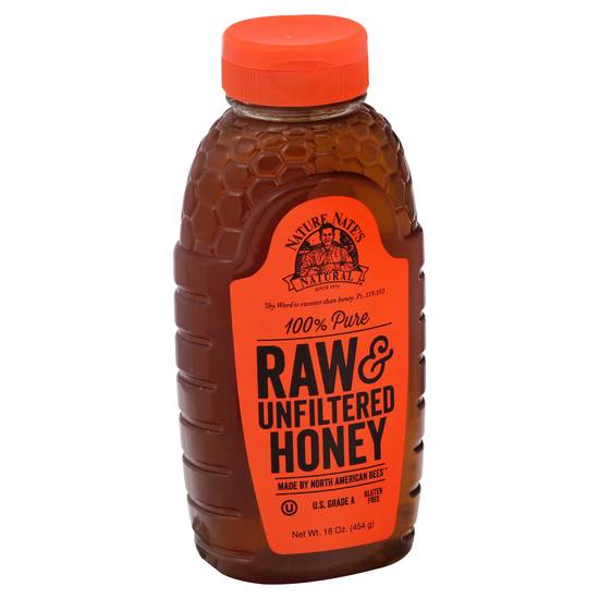 Nature Nate's 100% Raw & Unfiltered Honey